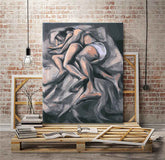Painting by Numbers Nude Double Bed